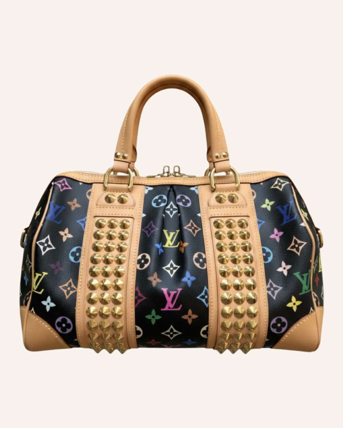 Courtney Multicolore Studded Schwarz-Multicolor