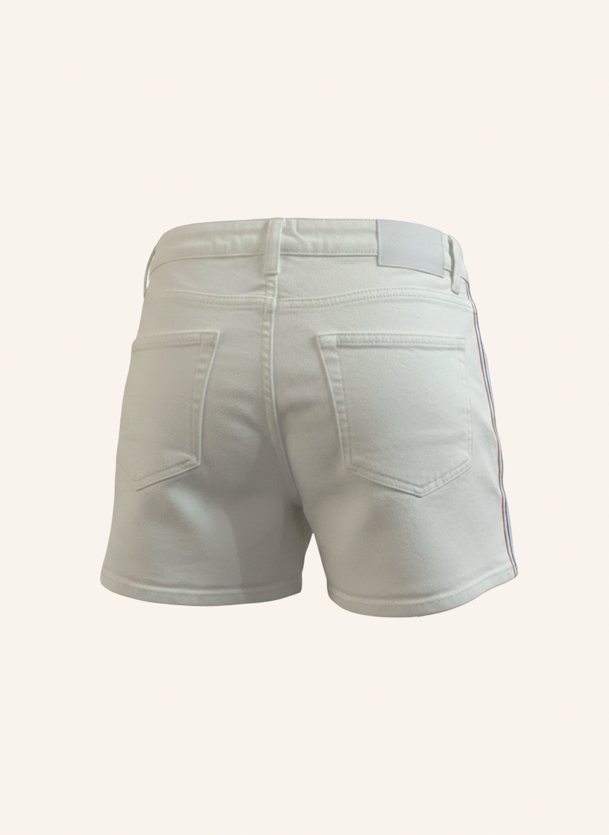 Denim Shorts Weiß M