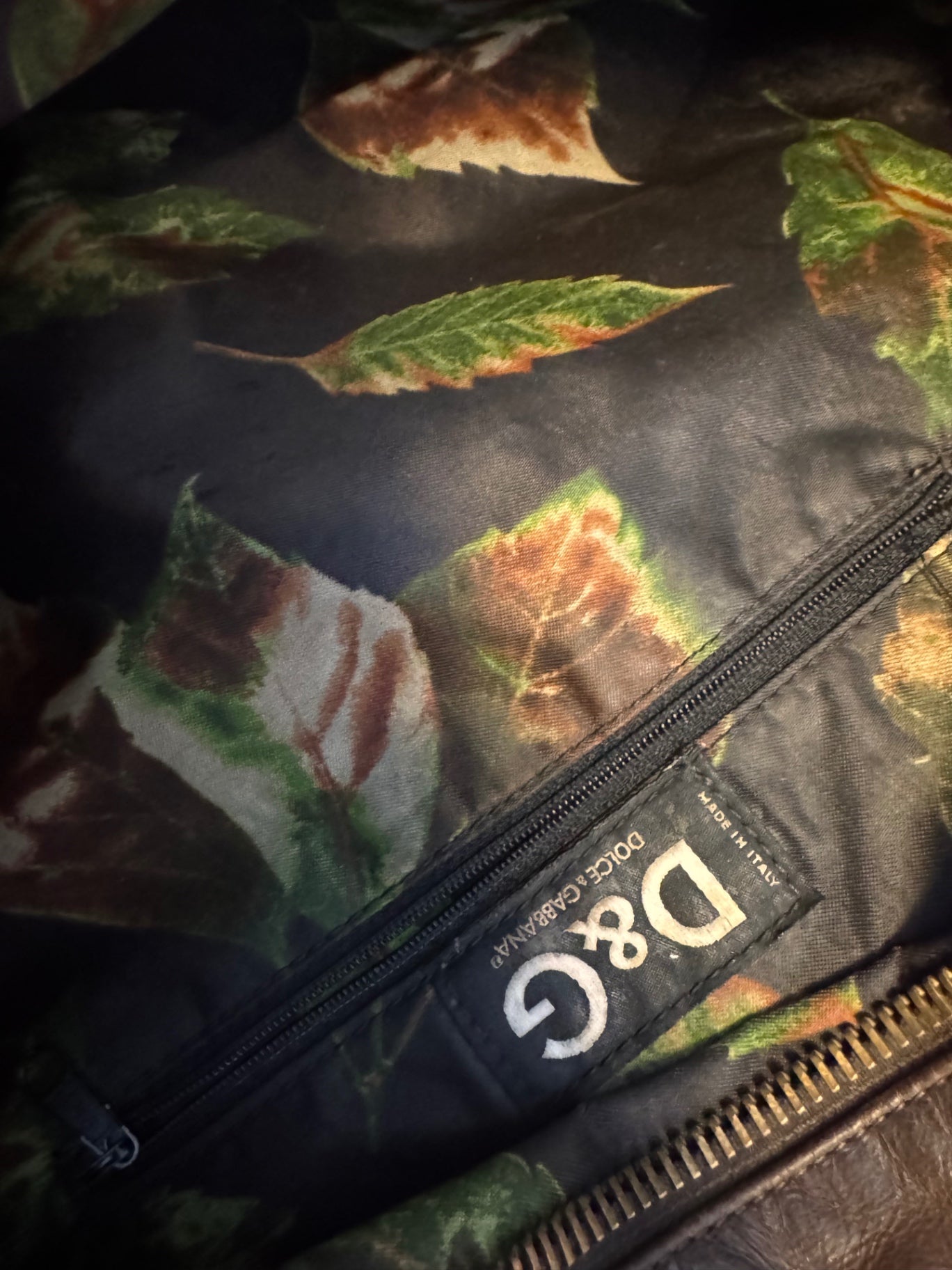 Vintage Ledertasche Bordeauxbraun