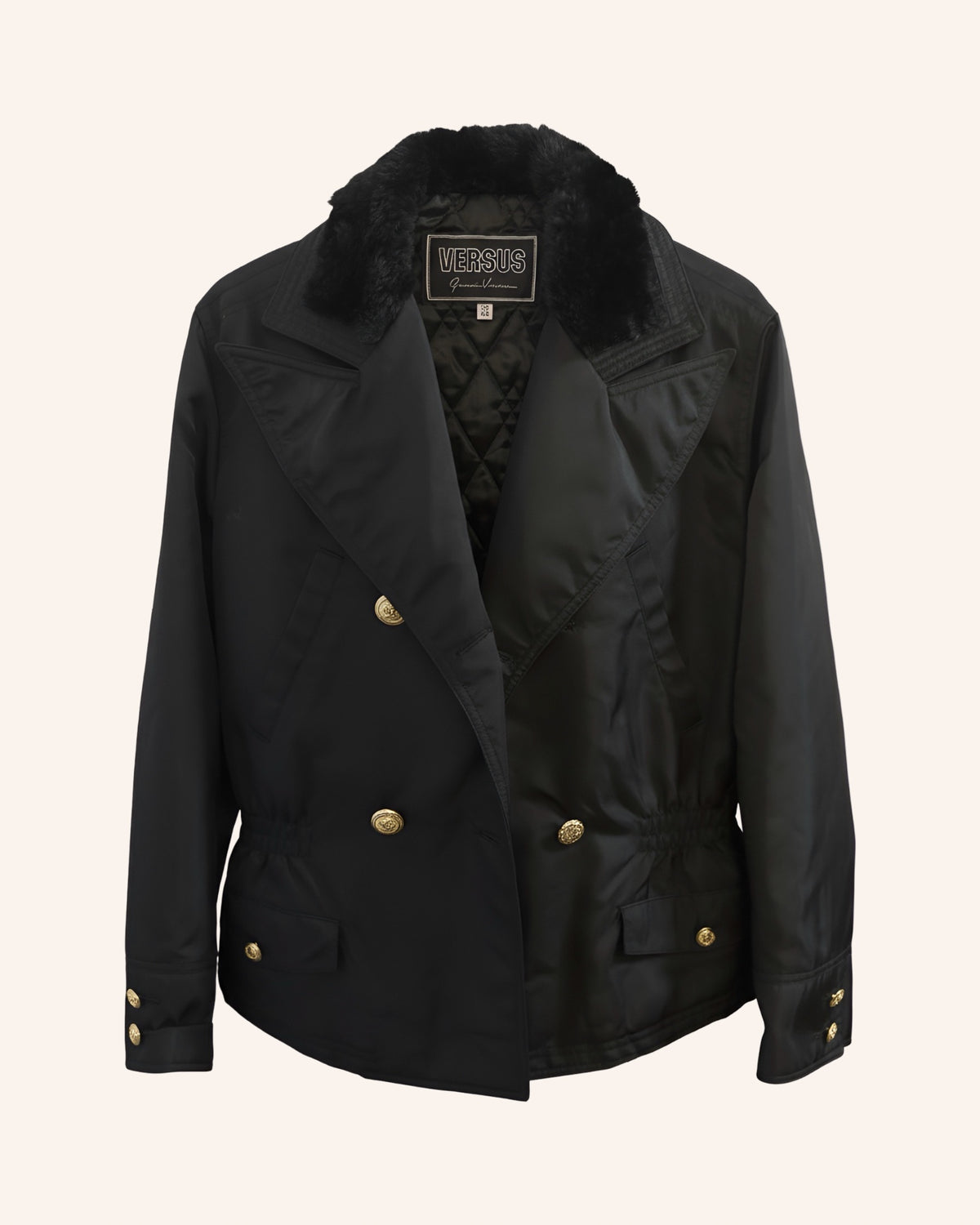 Jacke Schwarz M