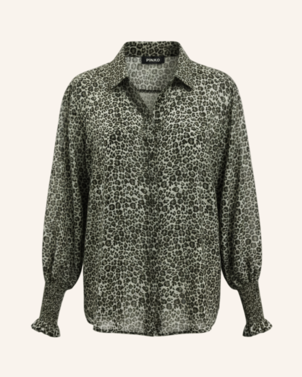 Leo Bluse Braun S