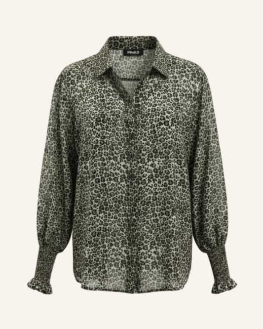 Leo Bluse Braun S