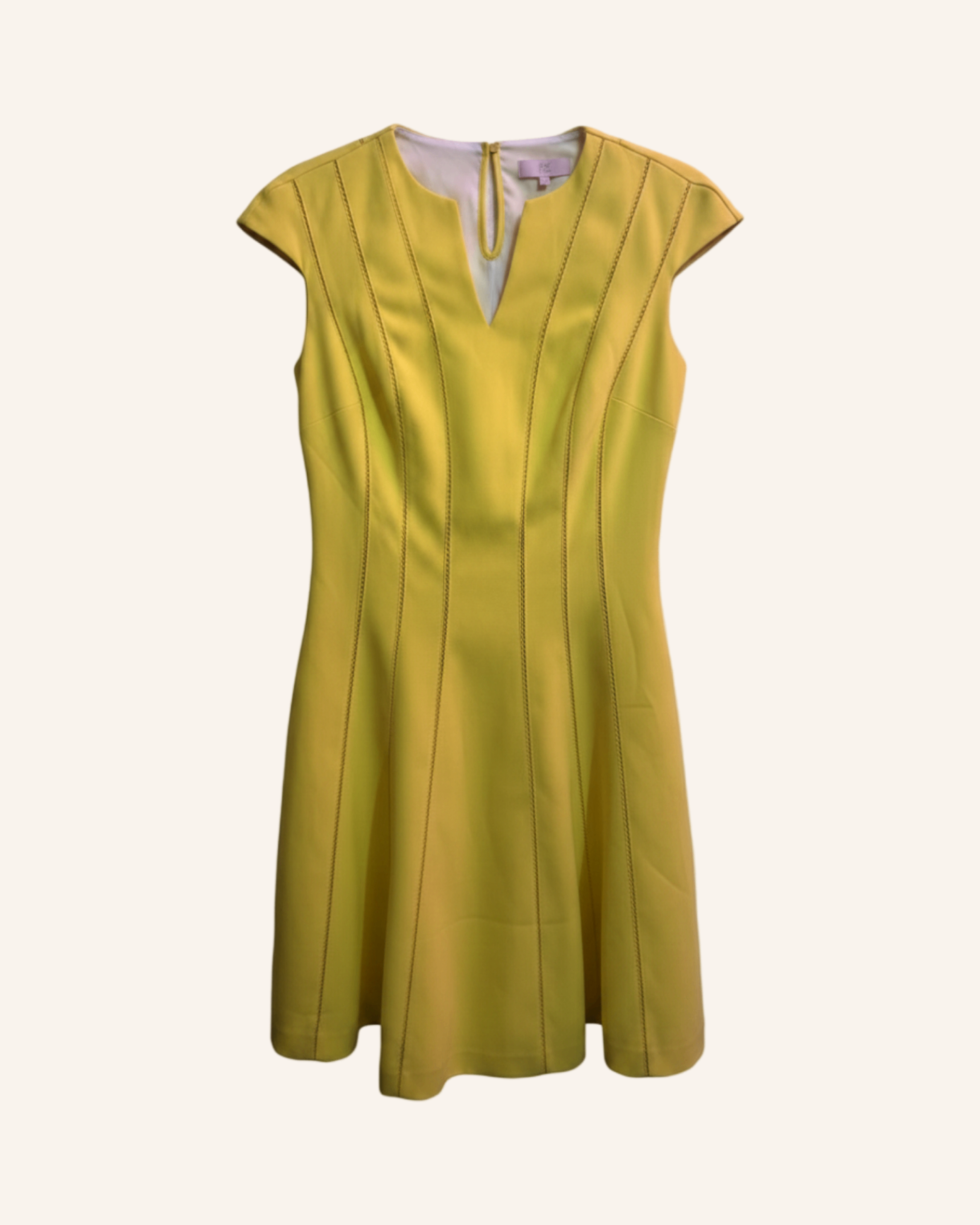 Cocktailkleid Gelb S