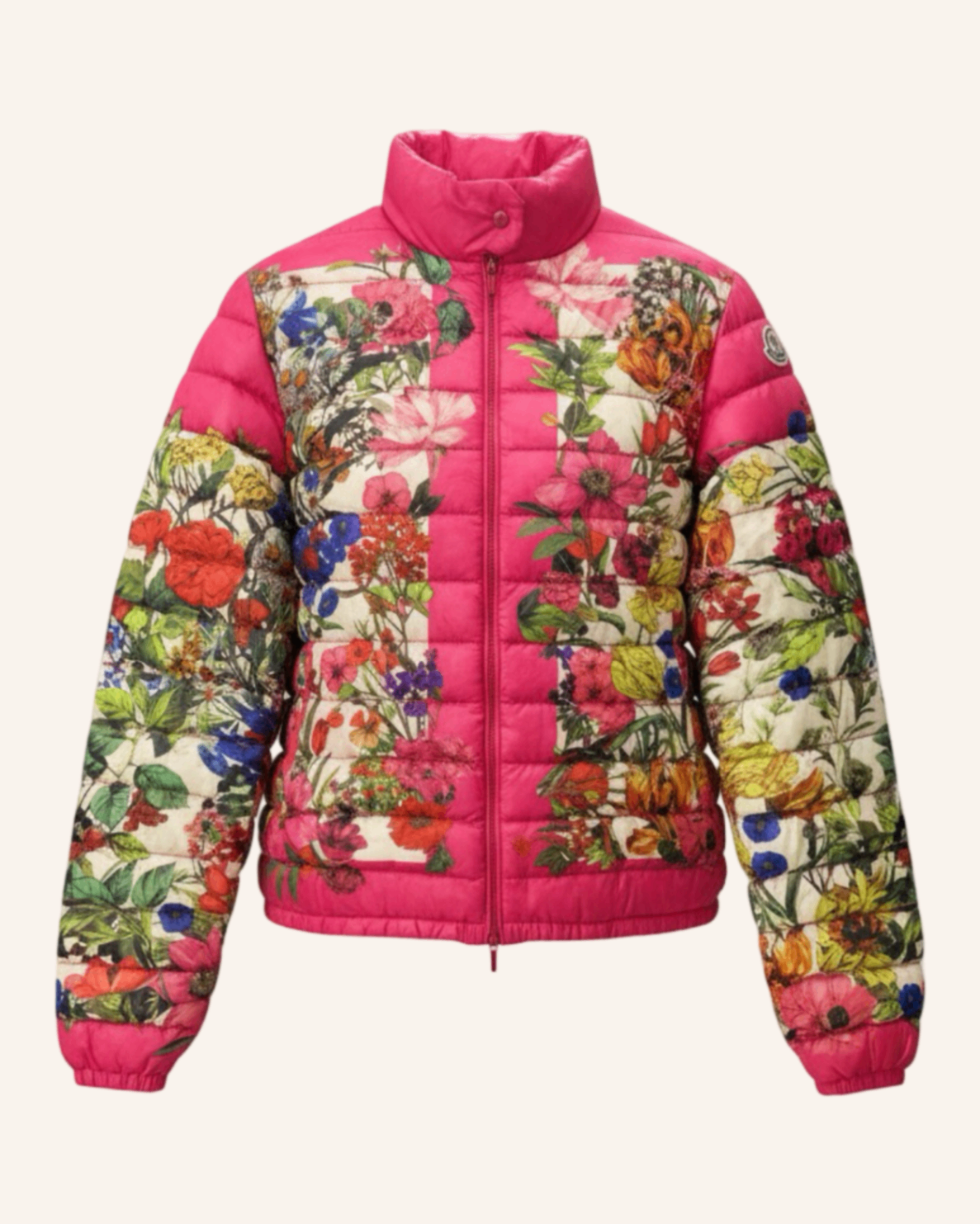 Sommer Daunenjacke Pink M