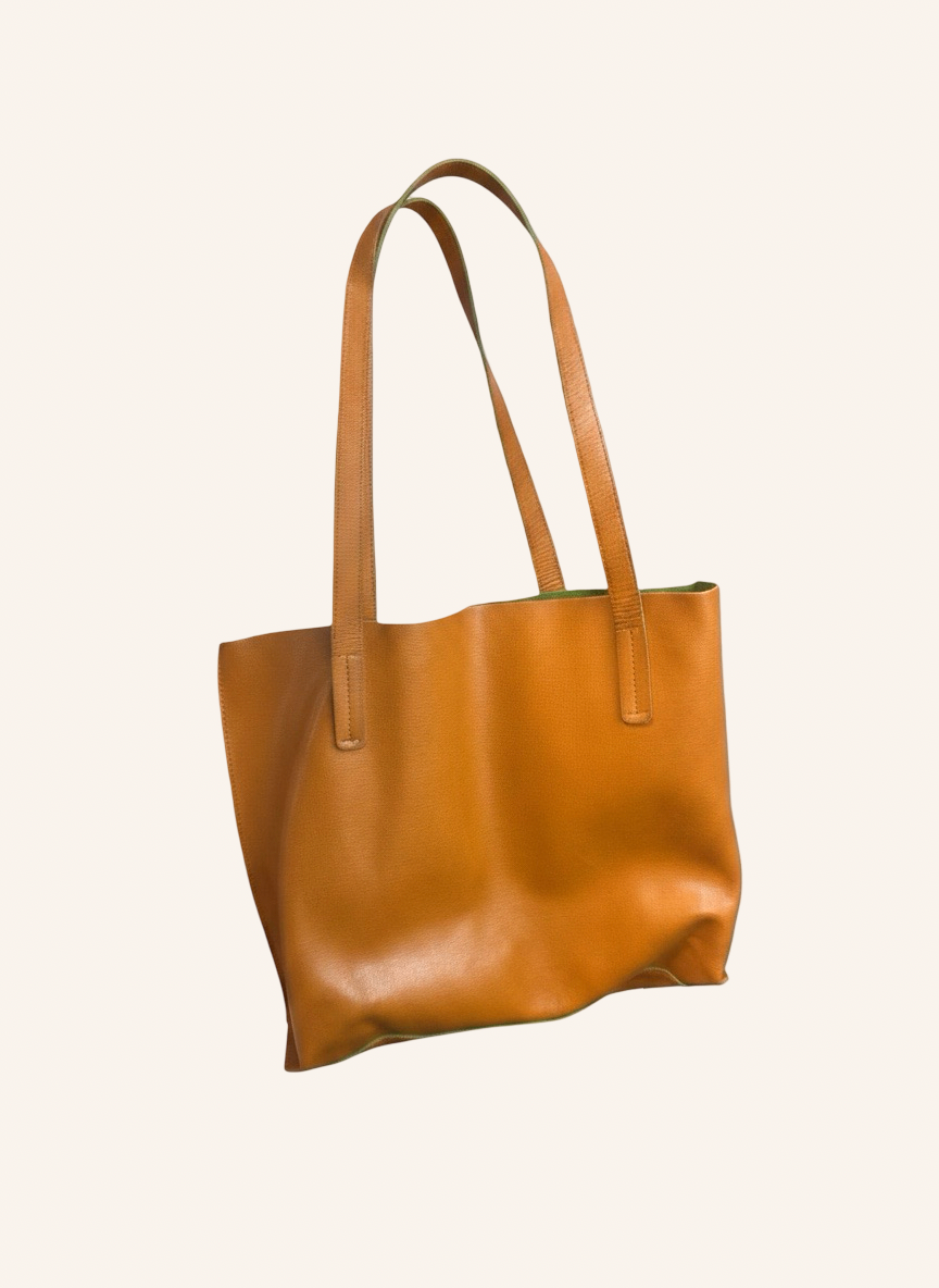 Shopper Orange-Grün