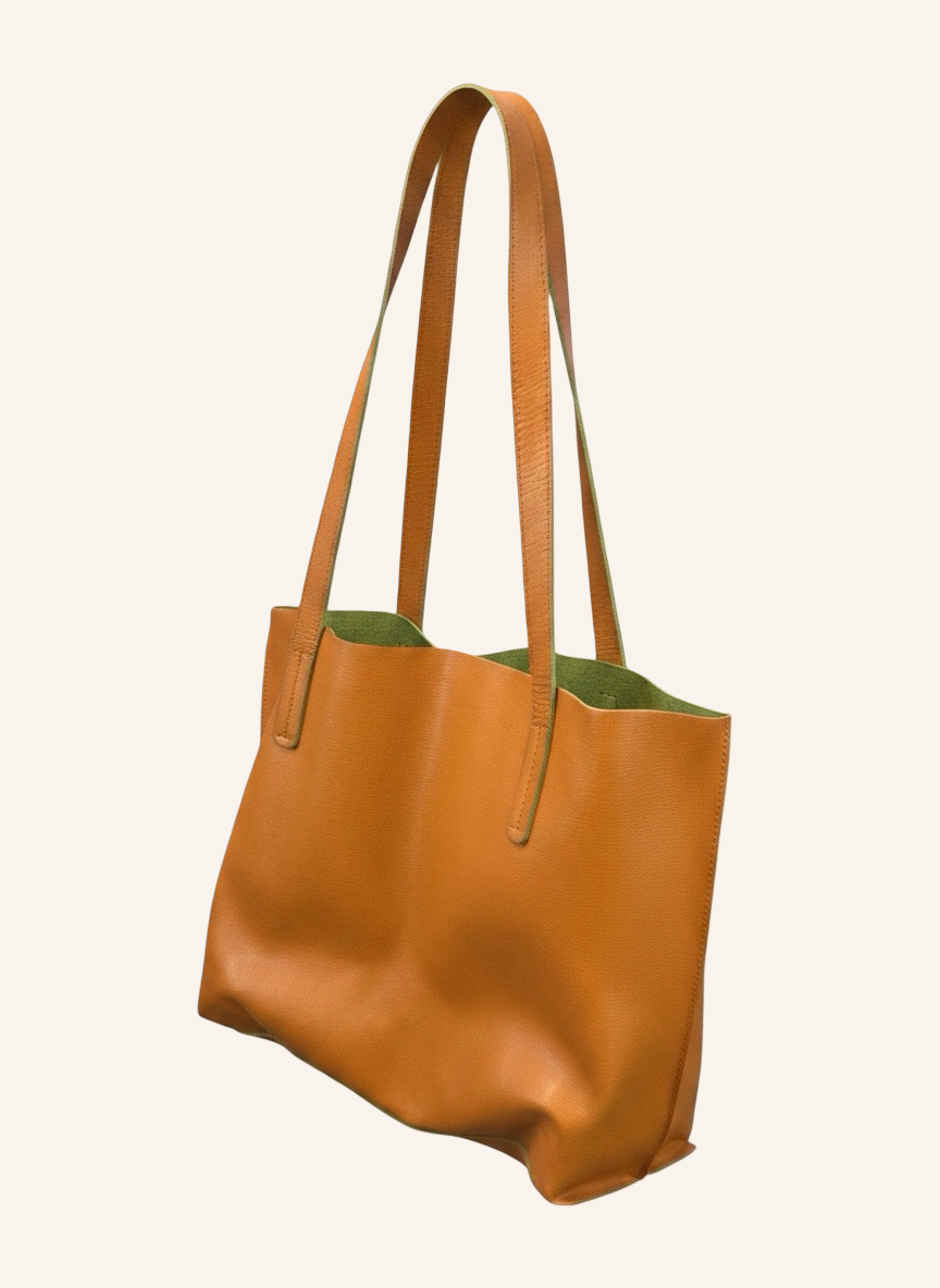 Shopper Orange-Grün