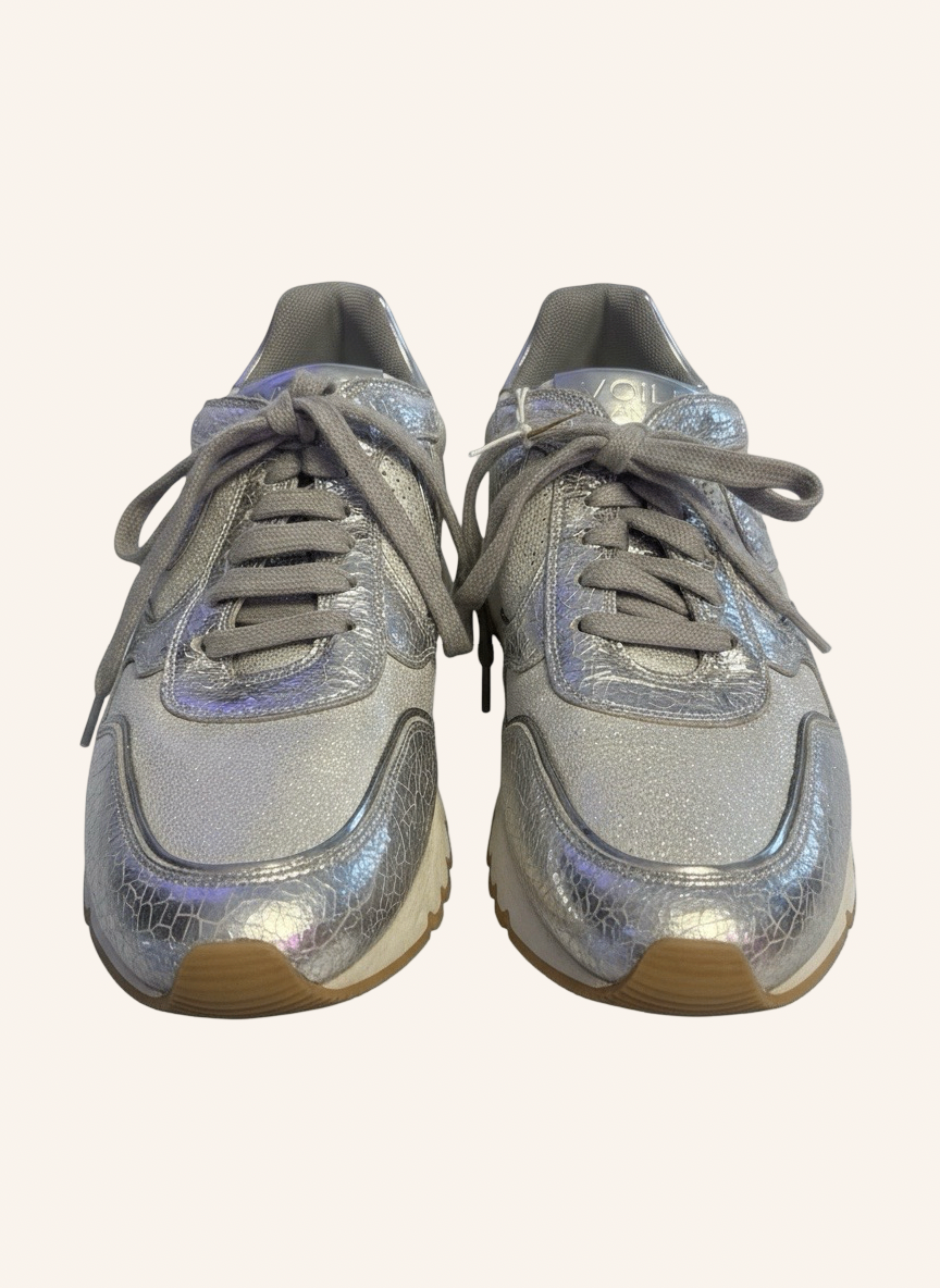 Sneaker Silber Metallic 39