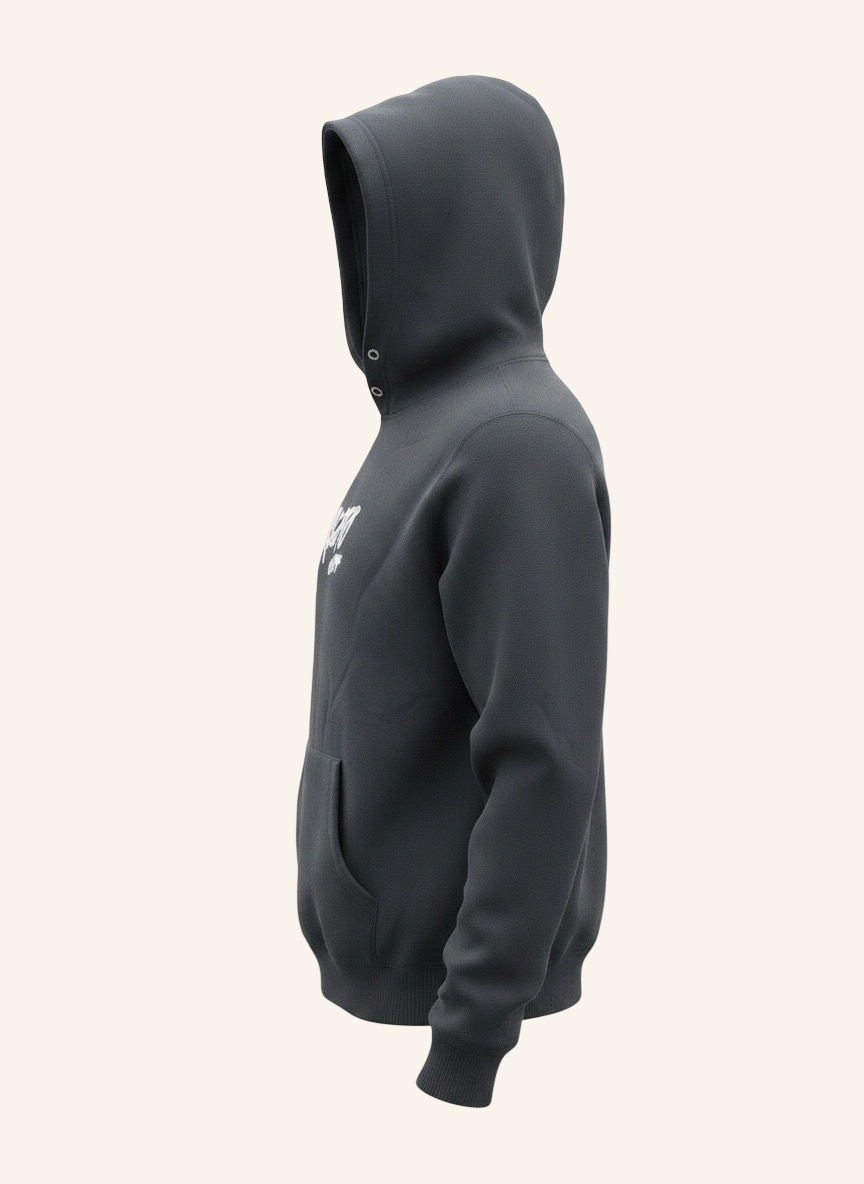 Hoodie Dunkelgrau S