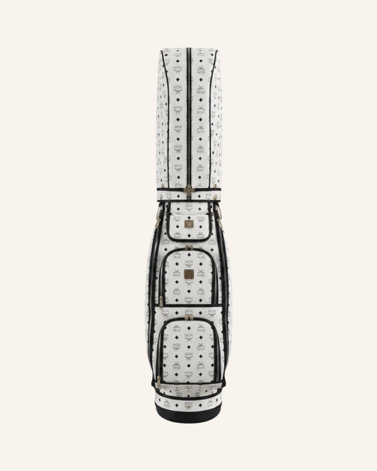 Golfbag Weiß-Schwarz