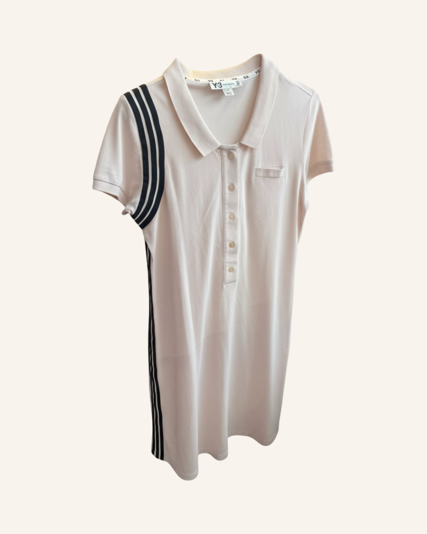 Polo-Kleid Hellrosa L
