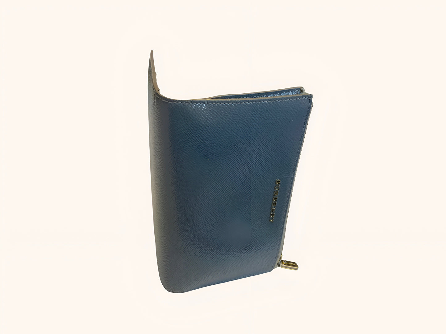 London Zip Wallet Grau-Creme