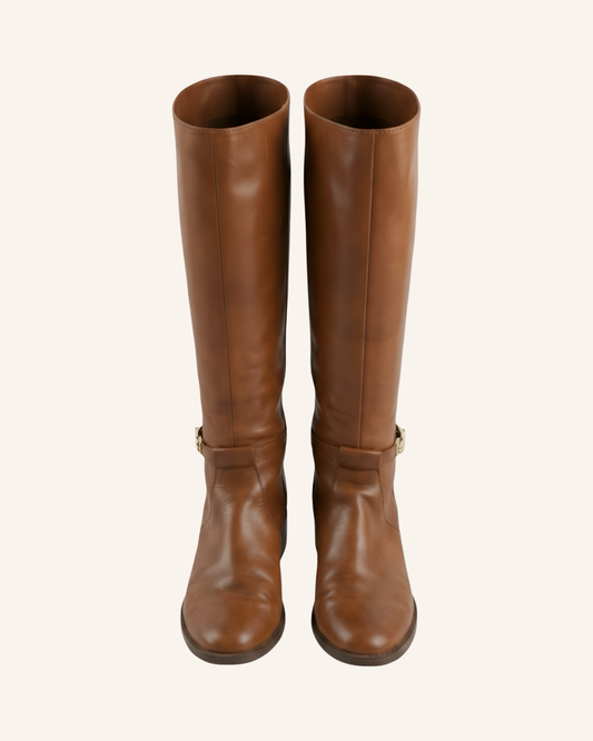 Reiterstiefel Cognac 39