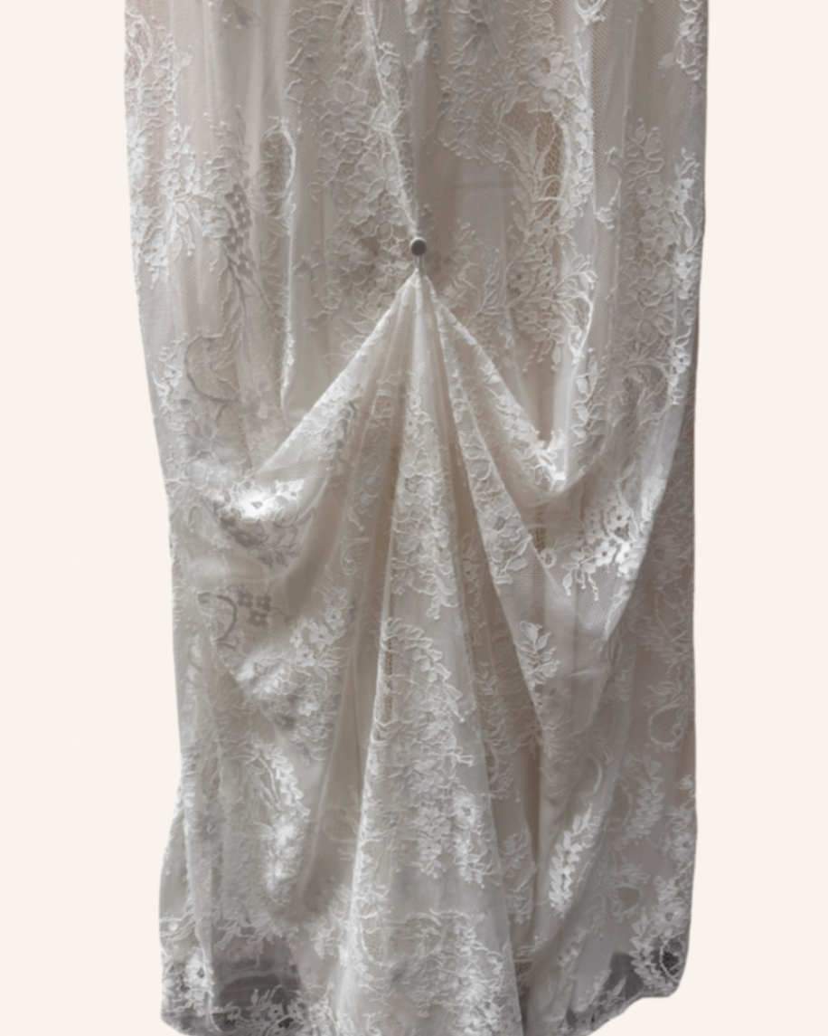 Ivy & Oak Spitzen-Brautkleid Offwhite XS
