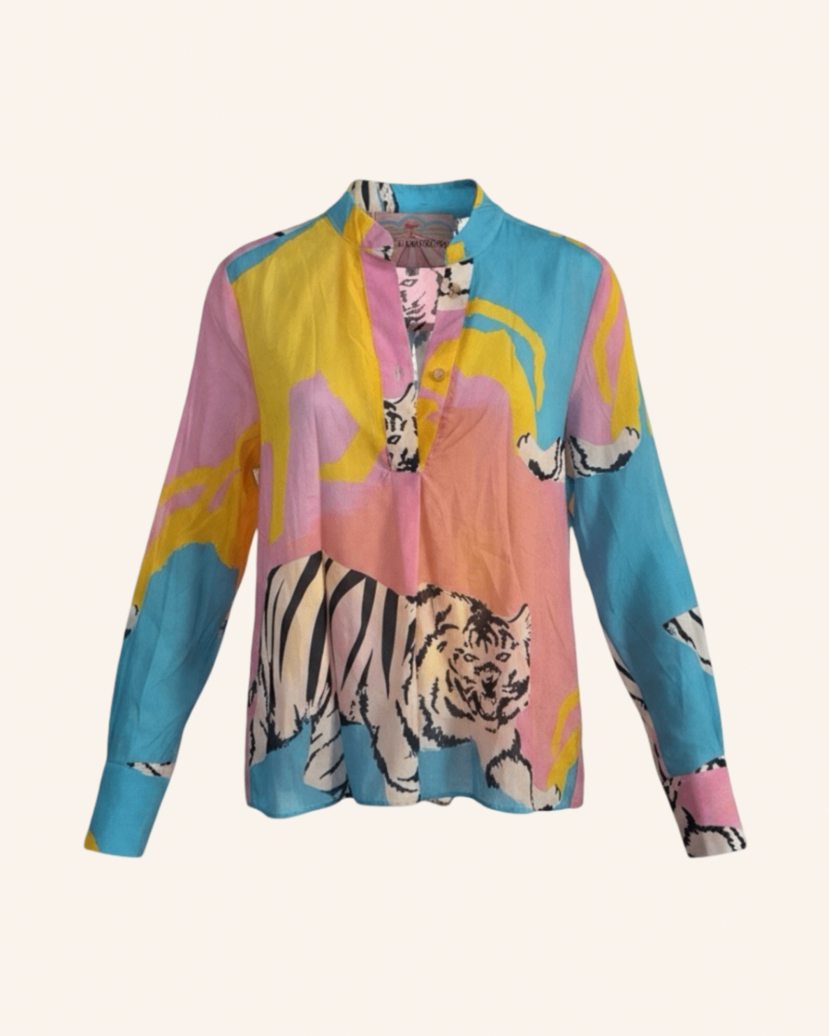 Print-Bluse Multicolour M