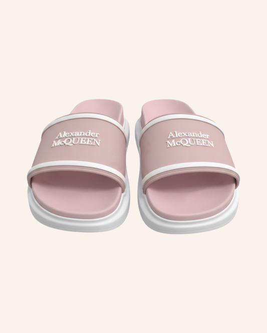 Rubber Slides Rose Quartz 36