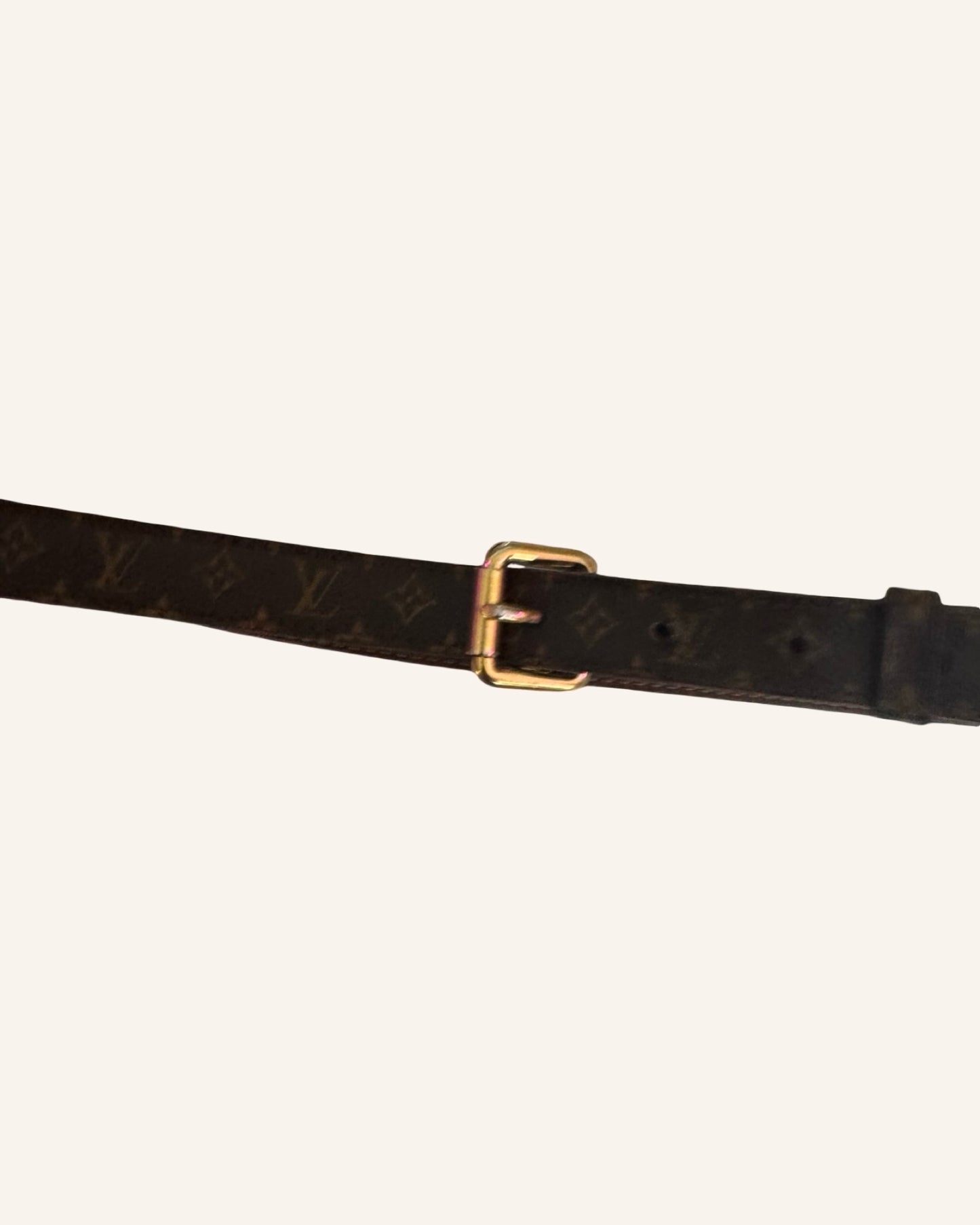 Monogram Gürtel Braun 105