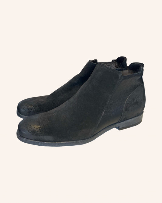 Chelsea Boots Schwarz 43