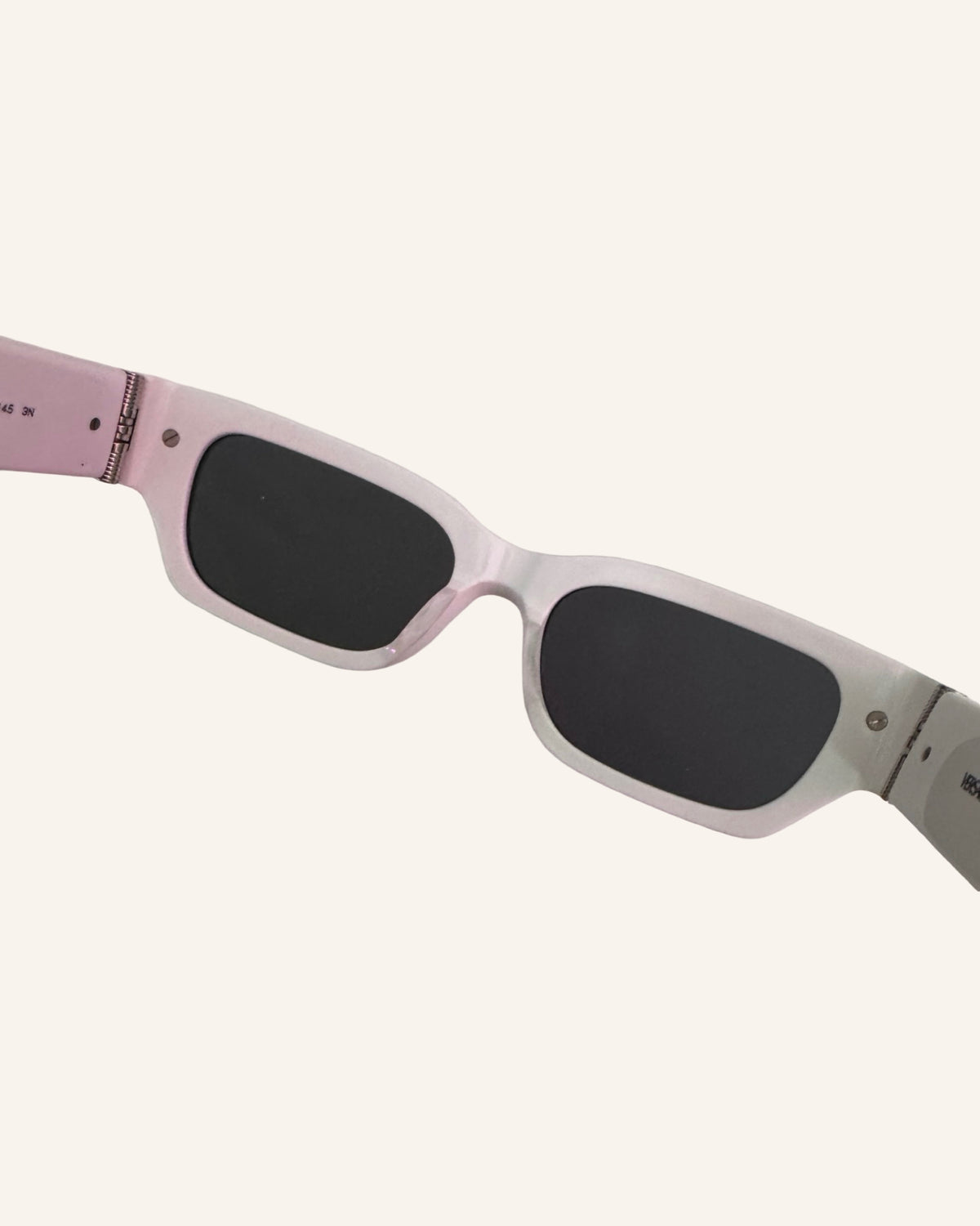 Sonnenbrille Schwarz-Weiss