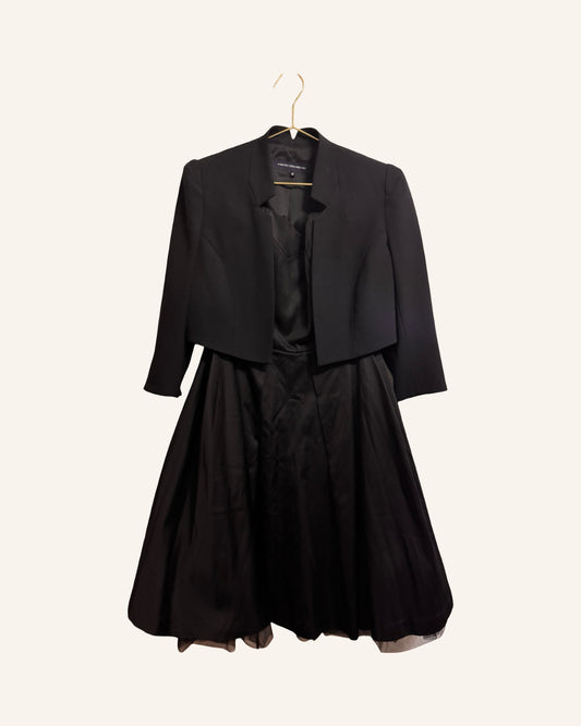 Petticoat mit Bolero Schwarz M