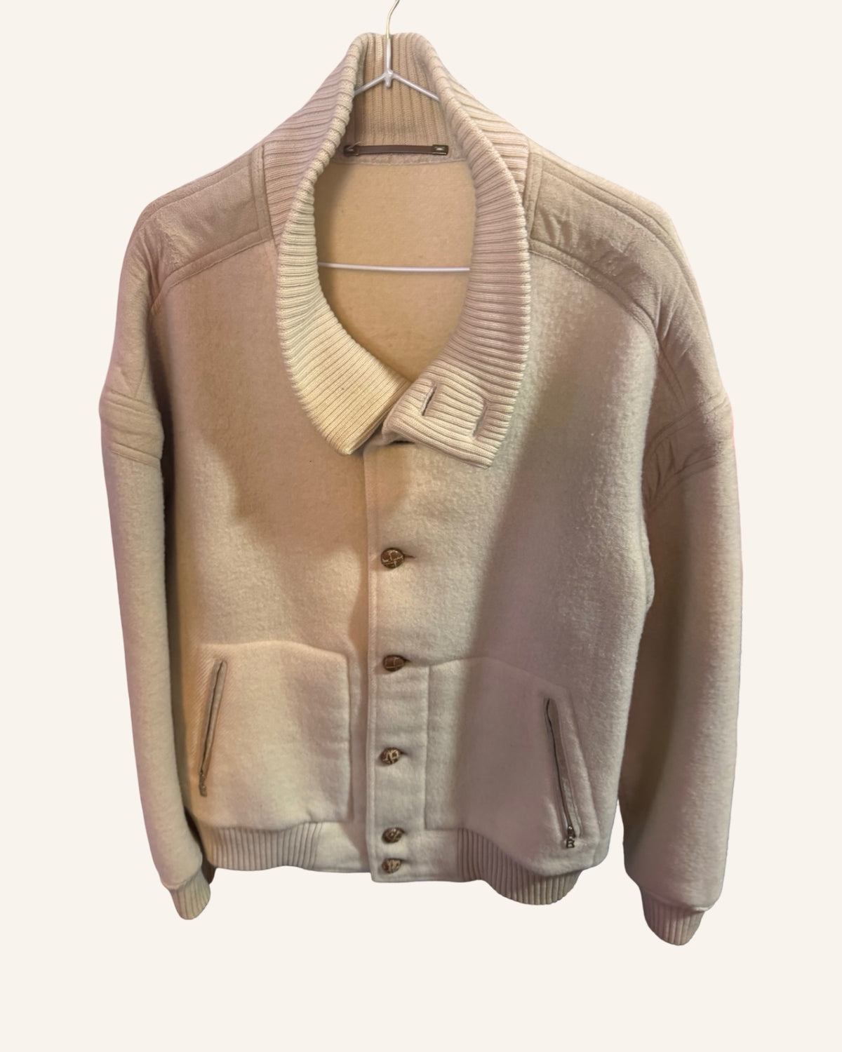 Jacke Creme L