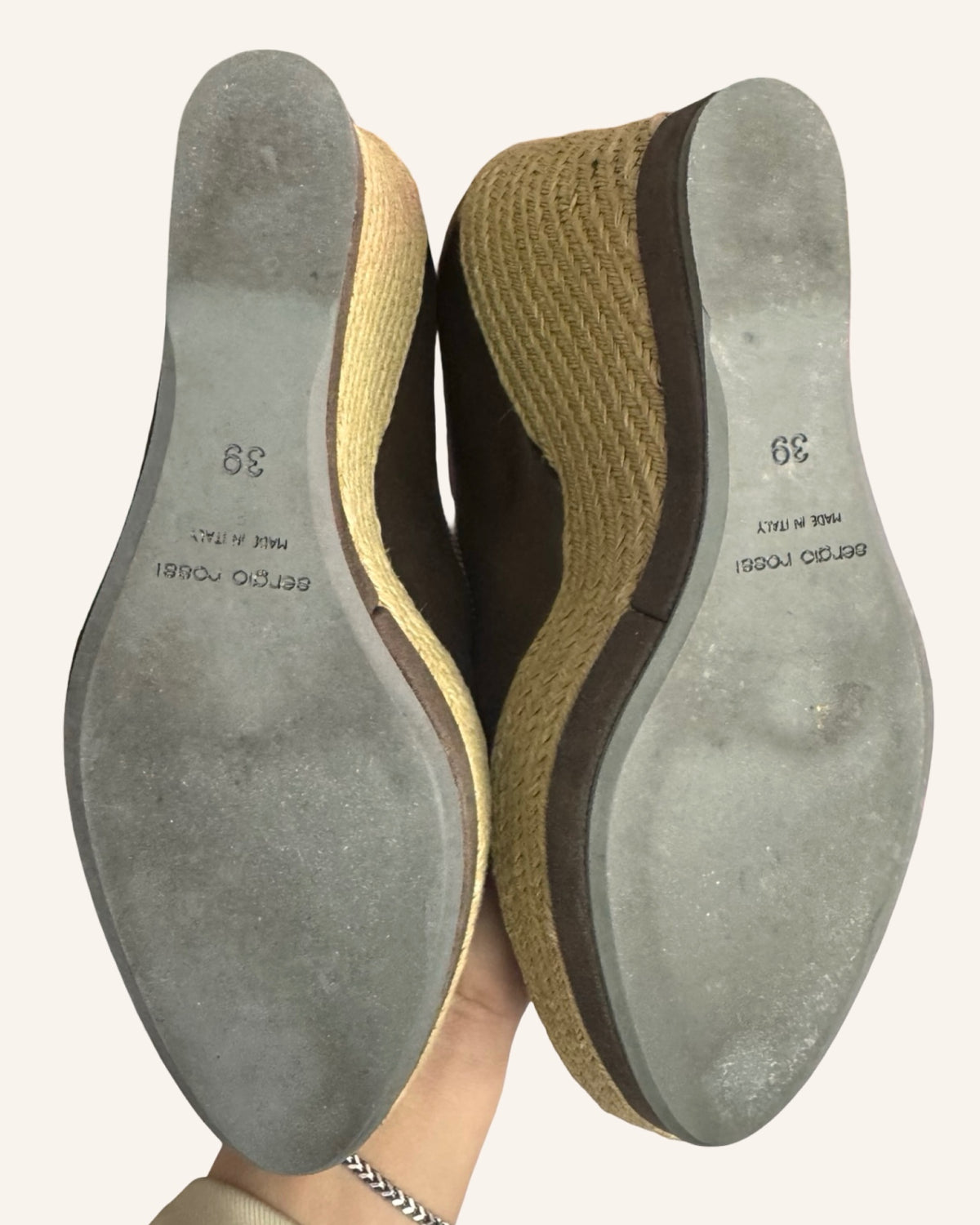 Wedge-Pumps Braun 39