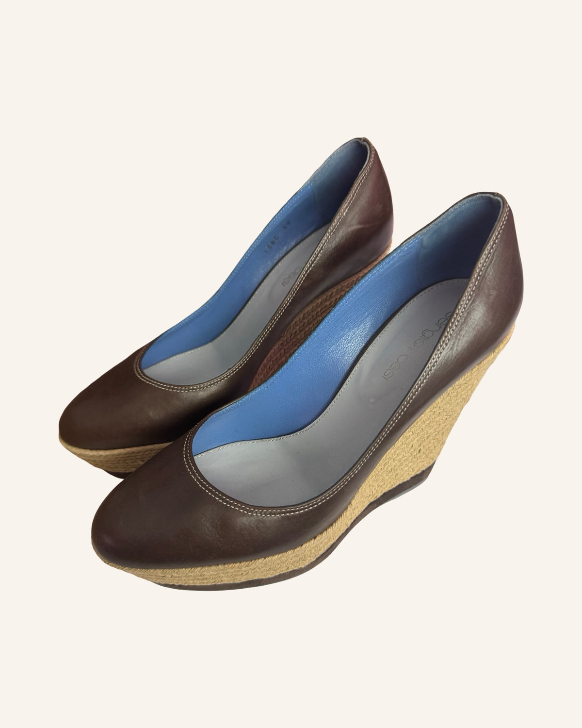 Wedge-Pumps Braun 39