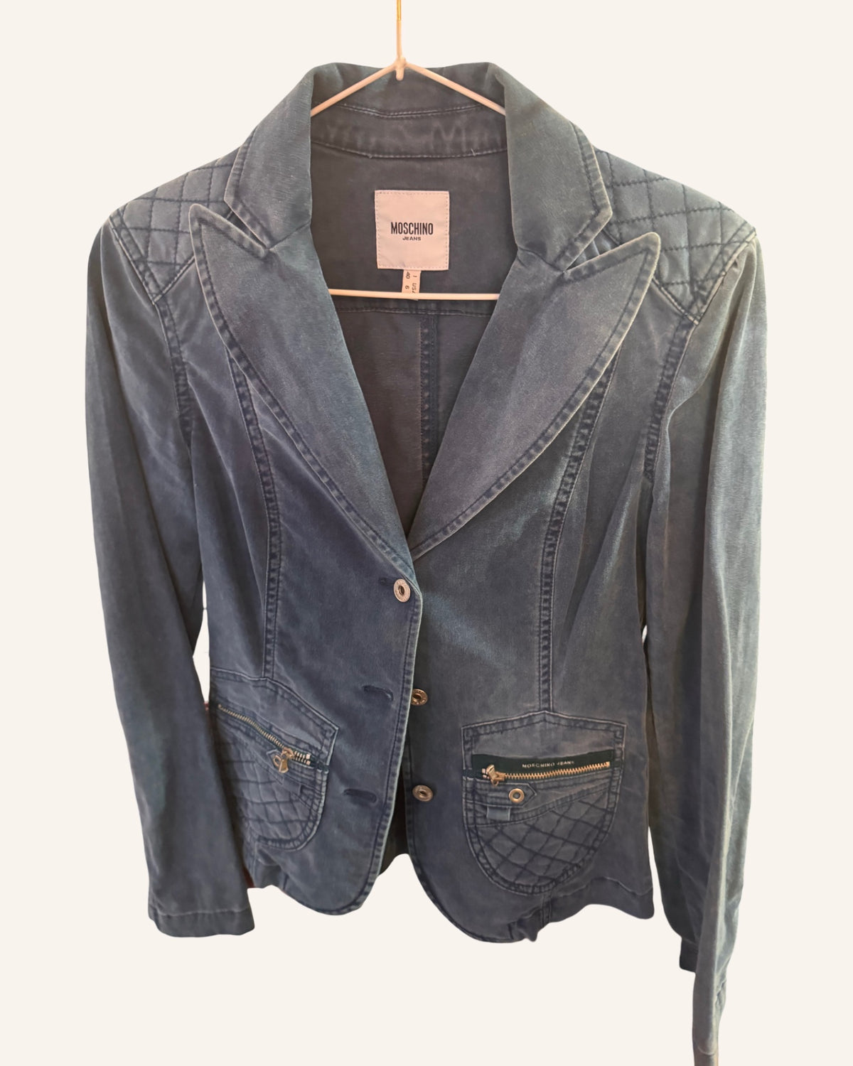 Denim Blazer Blau S