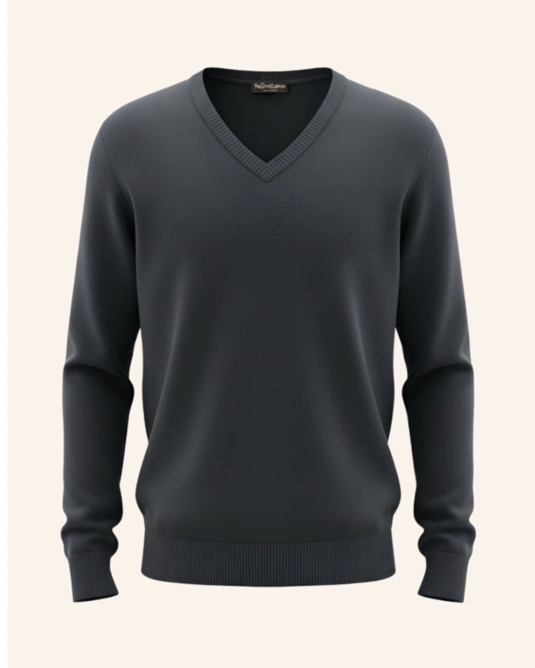 Pullover Grau-Blau L