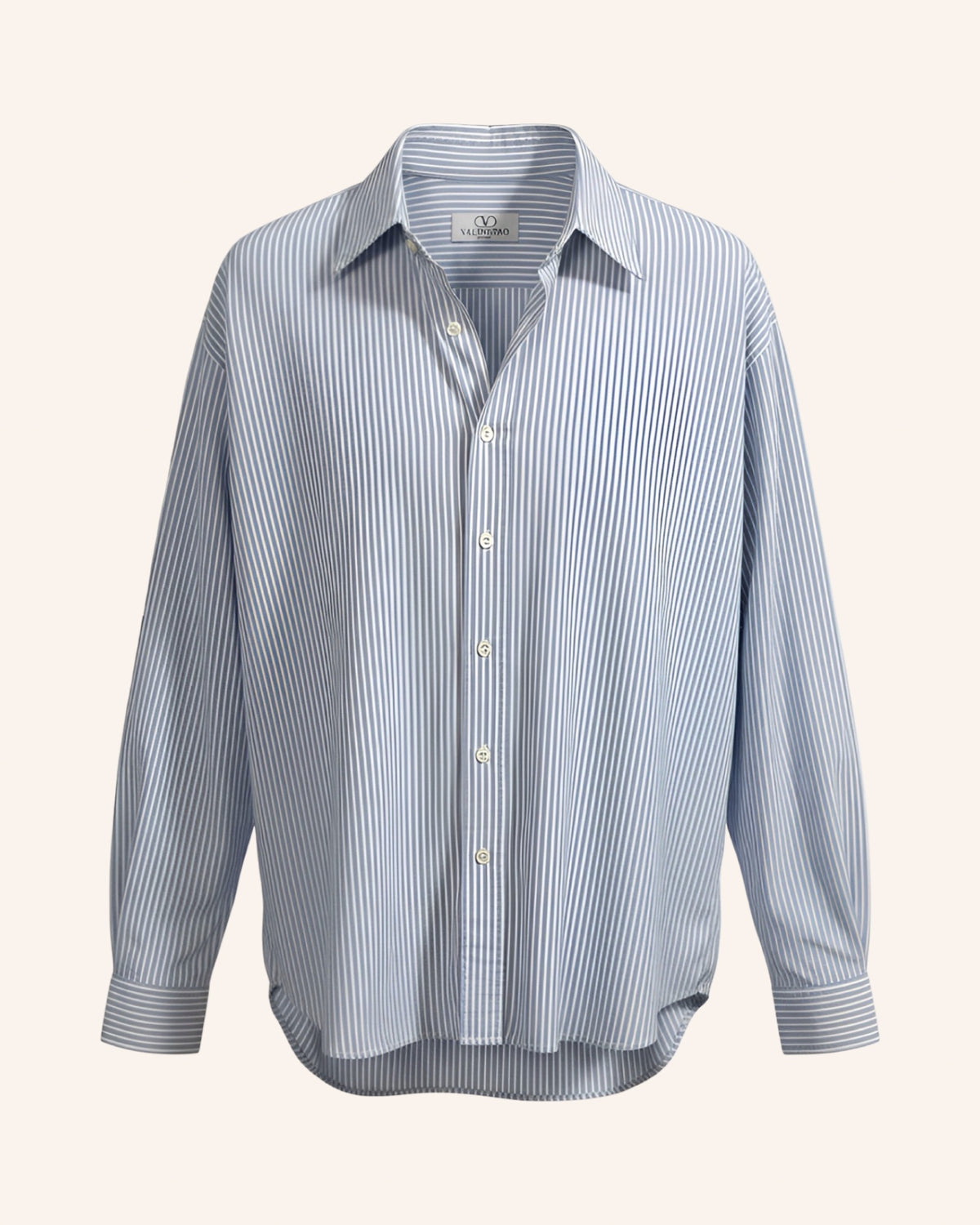 Streifenhemd Blau-Weiss XL