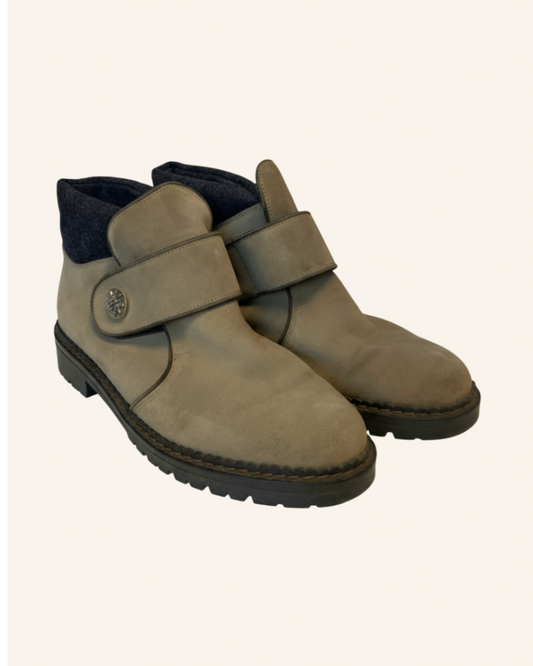 Stiefeletten Beige 40