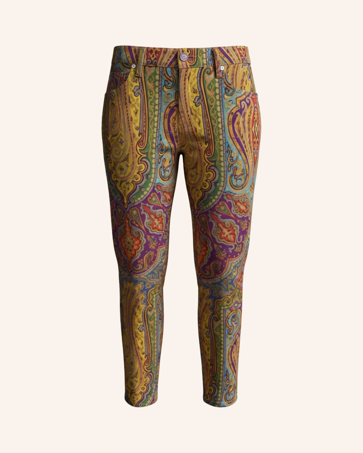 Paisley Jeans Multicolour 38