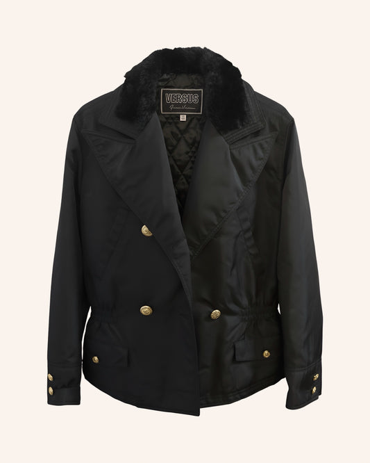 Jacke Schwarz M