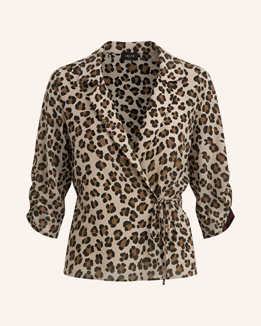 Bluse Beige M