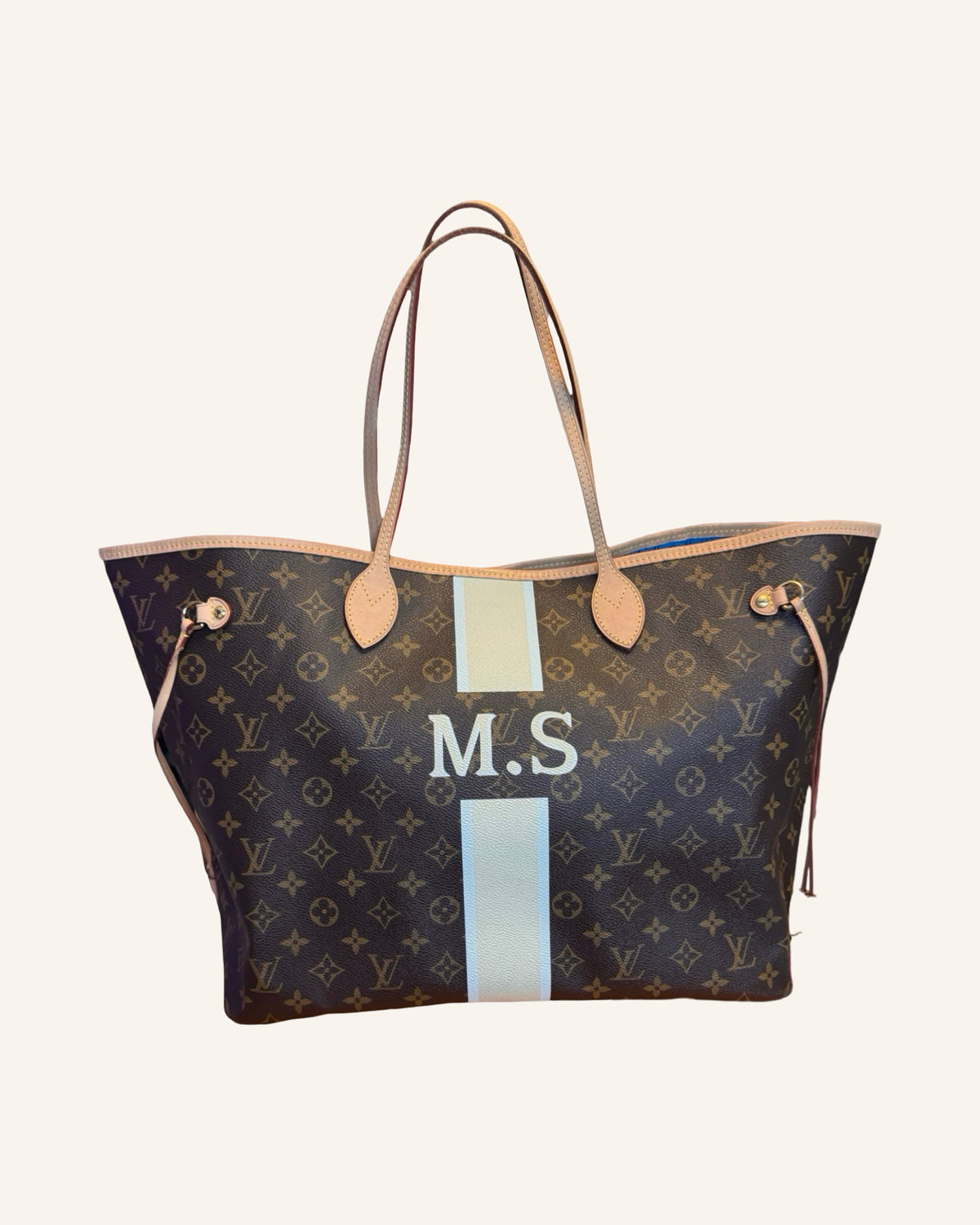 Neverfull Monogram mit Personalisierung