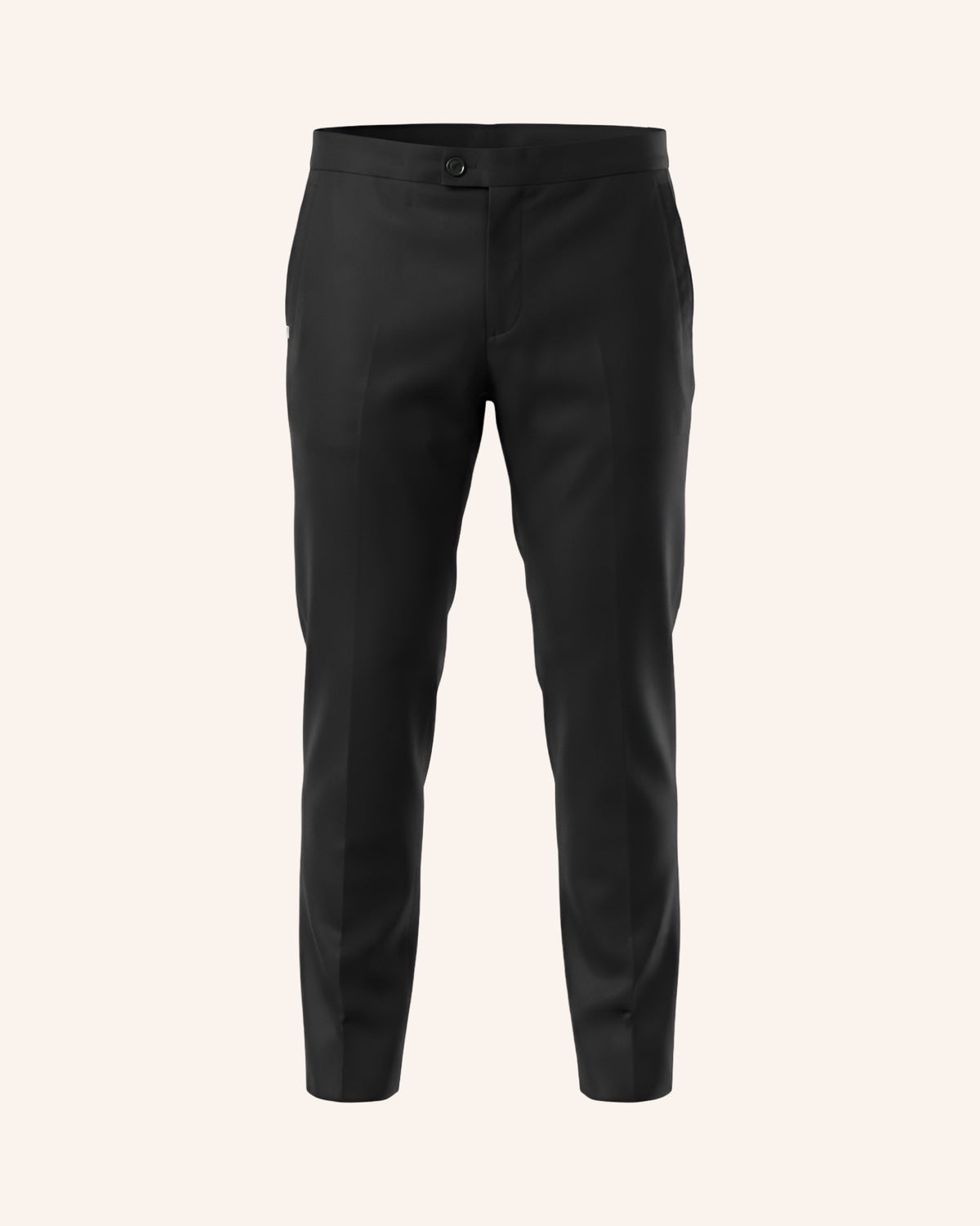 Stoffhose Schwarz M